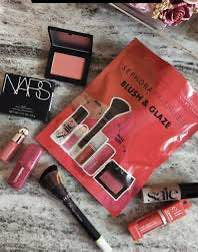 Blush and glaze
